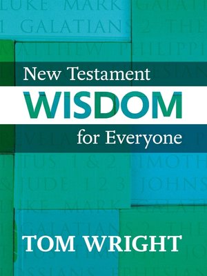 cover image of New Testament Wisdom for Everyone